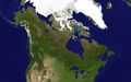 Canada Satellite Map - Mapsof.Net Map