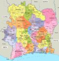 Republic of Côte d'Ivoire - Mapsof.net