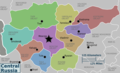 Central Russia Regions Map - Mapsof.Net Map
