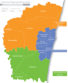 Chennai Districts Map - Mapsof.Net Map