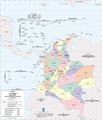 Colombia Political Map 2002 - Mapsof.Net Map