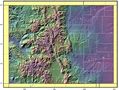Colorado Relief Map - Mapsof.Net Map