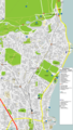 Copenhagen Klampenborg Hellerup - Mapsof.Net Map