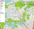 Copenhagen Lyngby Holte - Mapsof.Net Map
