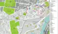 Copenhagen Vesterbro Map - Mapsof.Net Map