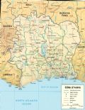 Republic of Côte d'Ivoire - Mapsof.net