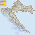 Croatia Map - Mapsof.Net Map