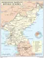 Democratic Peoples Republic of Korea - Mapsof.Net Map