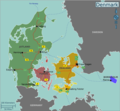 Denmark Regions Map - Mapsof.Net Map