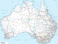 Detailed Map of Australia - Mapsof.Net Map