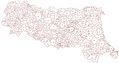 Emilia Romagna Map - Mapsof.Net Map