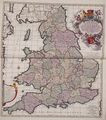 England Political And Historical Map - Mapsof.Net Map