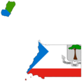 Equatorial Guinea Flag Map - Mapsof.Net Map