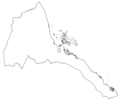 Eritrea Map Blank - Mapsof.Net Map