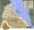 Eritrea Map Political - Mapsof.Net Map