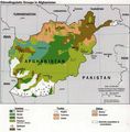 Ethnolinguistic Groups In Afghanistan - Mapsof.Net Map