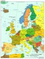 Europe Political Map 2004 - Mapsof.Net Map