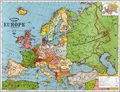 Europe Old Map (1923) - Mapsof.Net Map
