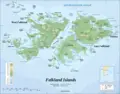 Falkland Islands (Islas Malvinas) - Mapsof.net