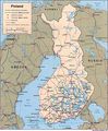 Finland Political Map - Mapsof.Net Map