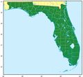 Florida Relief Map - Mapsof.Net Map