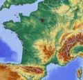 France Relief Map - Mapsof.net