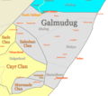 Galmudug Map - Mapsof.Net Map