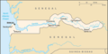 Gambia - Mapsof.Net Map