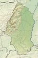 Haut Rhin Department Relief Location Map - Mapsof.net