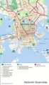 Helsinki Overview Map - Mapsof.Net Map
