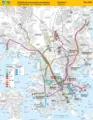 Helsinki Transport Map - Mapsof.Net Map