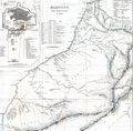 Historical Map of Morocco 1830 - Mapsof.Net Map