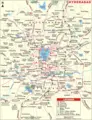 Hyderabad Map - Mapsof.Net Map