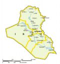 Iraq Only Map - Mapsof.Net Map