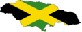 Jamaica Flag Map - Mapsof.Net Map