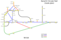 Karachi Circular Rail Route - Mapsof.Net Map