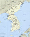 Korean Peninsula Political - Mapsof.Net Map