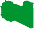 Libya Flag Map - Mapsof.Net Map