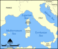 Ligurian Sea - Mapsof.net