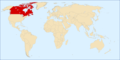 Location Canada - Mapsof.Net Map