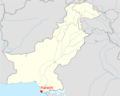 Location of Karachi Pakistan Map - Mapsof.Net Map