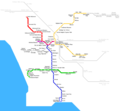 Los Angeles Metro Map - Mapsof.Net Map