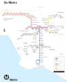 Los Angeles Rail System Map - Mapsof.Net Map