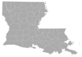 Louisiana Counties - Mapsof.Net Map