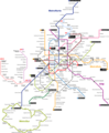 Madrid Metro Map(1) - Mapsof.Net Map