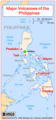 Majorvolcanoesofthephilippines Usgs - Mapsof.net