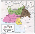 Major Ethnic Groups of Pakistan In 1980 - Mapsof.Net Map