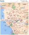 Manila City Map - Mapsof.Net Map