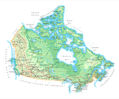 Map Canada Physical - Mapsof.Net Map