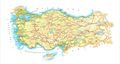 Map Turkey - Mapsof.net